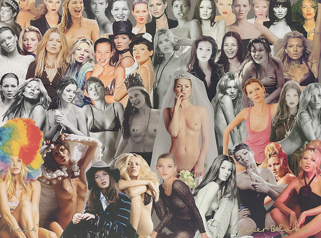 Kate Moss At Christie's: Peter Blake