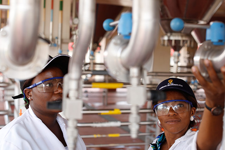 SAB Miller Zambia gallery: Brewers