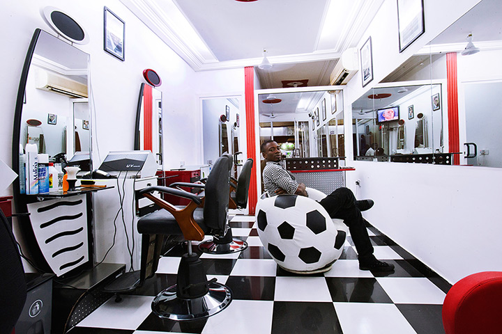 West Africa barbers: Ghana