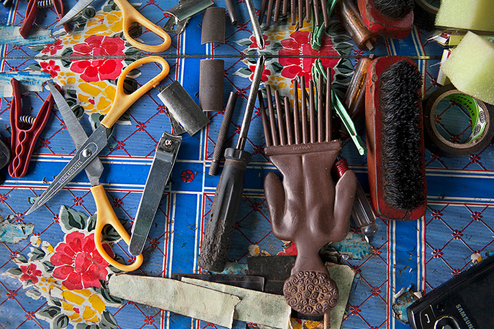 West Africa barbers: Mali