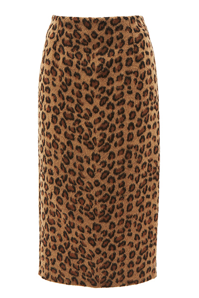 best skirts: leopard print pencil skirt