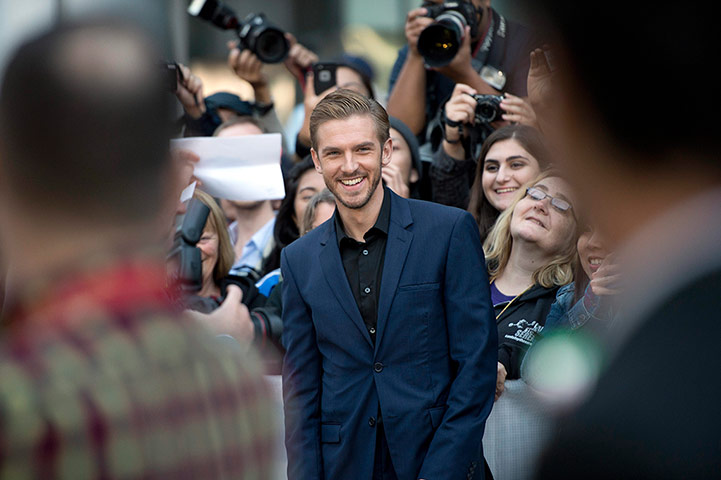 Fifth Estate Gala: Actor Dan Stevens poses for photographs on the red carpet