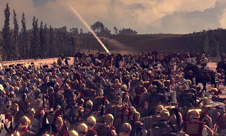 Total War: Rome II A standout feature is the ability to zoom right in from far above the battlefield to an up-close cinematic camera.