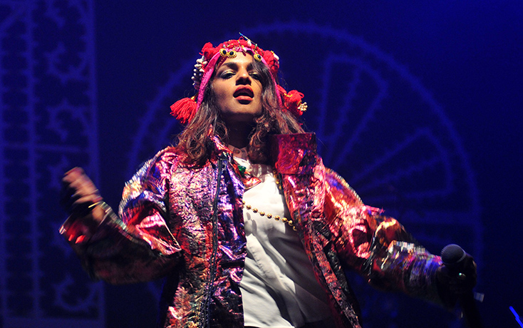 Bestival day 1: M.I.A performs on Wednesday evening