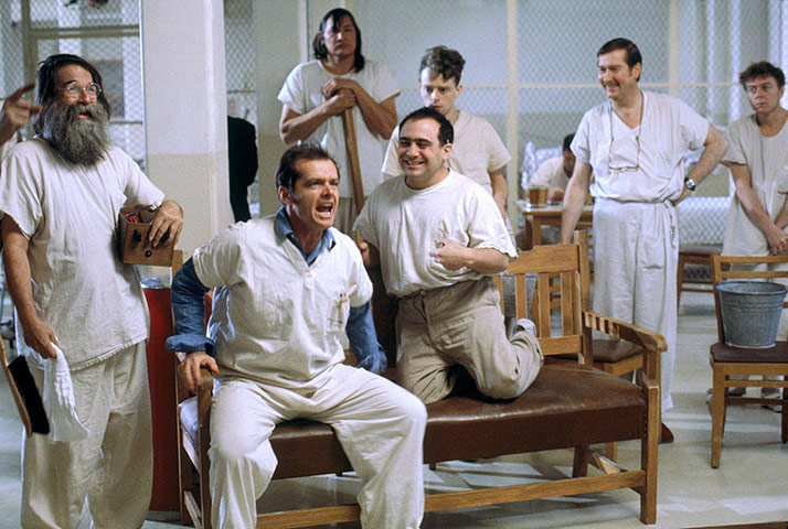 Jack Nicholson: 1975, ONE FLEW OVER THE CUCKOOS NEST