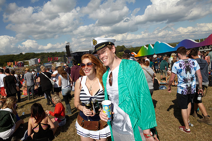 Bestival Vox Pops: Samantha and Bryan from London