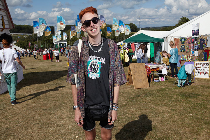 Bestival Vox Pops: Robbie from Wales