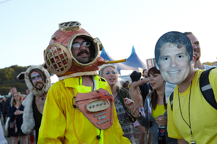 Bestival 2013: The Hoff at Bestival