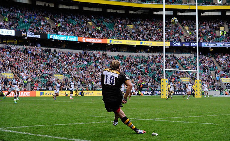 Rugby at Twickenham: Andy Goode penalty