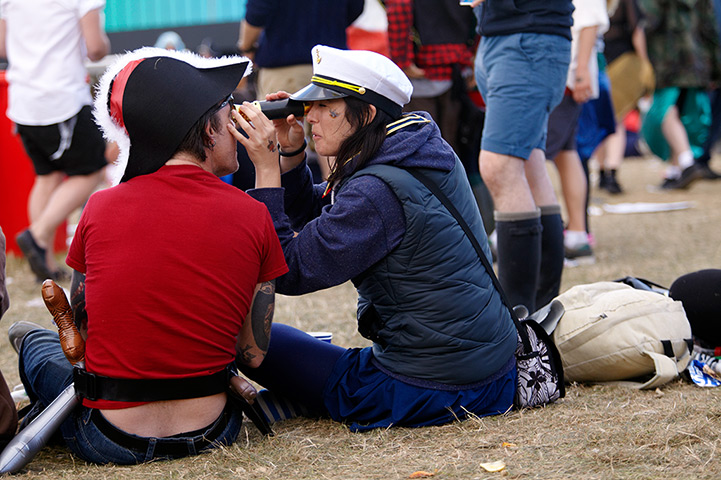 bestival 2013 day 3 and 4: The fancy dress theme this year was nautical