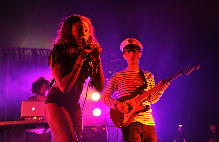 bestival 2013 day 3 and 4: Lulu James on stage