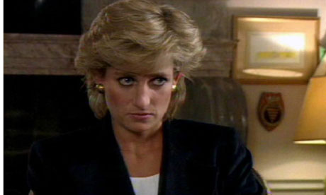 Princess Diana in Martin Bashir's 1995 Panorama interview