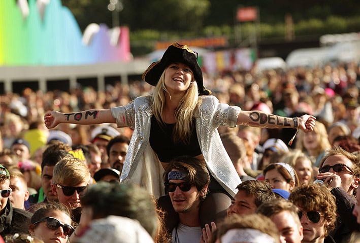 Bestival day four update: Odell fan