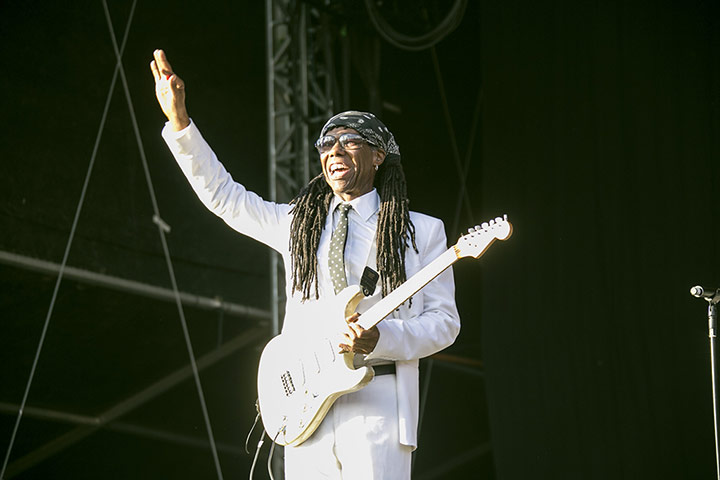 Bestival day four update: Nile Rodgers