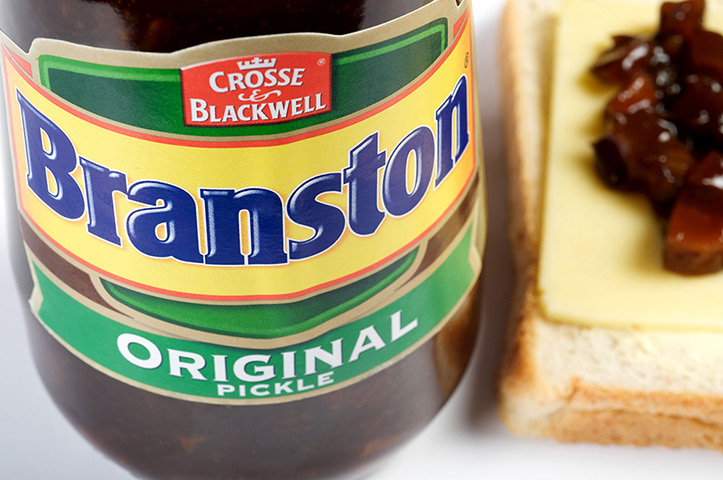 British brands: Crosse and Blackwell Branston pickle