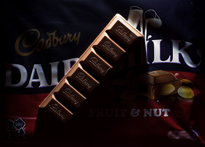 British brands: A bar of Cadbury's Dairy Milk chocolate bought by Kraft