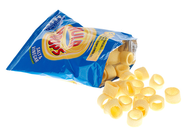 British brand: Salt & Vinegar HUla Hoops