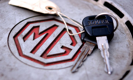 MG Rover was bought in 2000 by John Towers, Nick Stephenson, John Edwards and Peter Beale