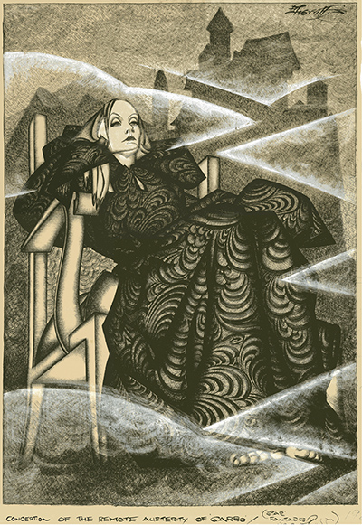 Sherriffs cartoons: Conception of the Remote Austerity of Garbo