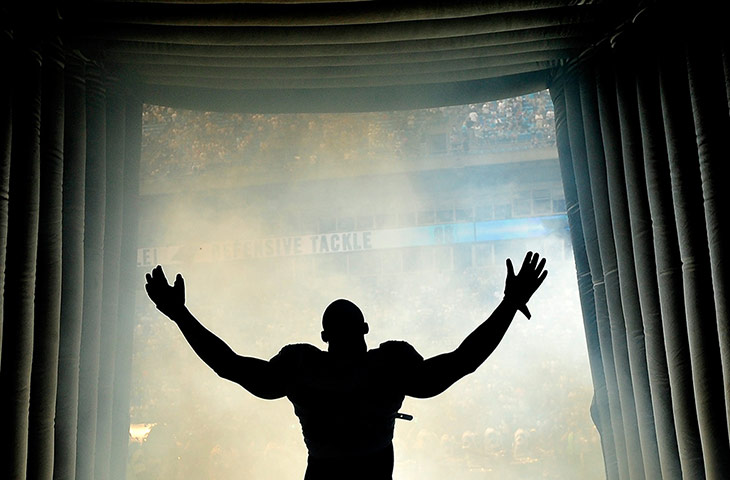 NFL Week One Gallery: Greg Hardy of the Carolina Panthers