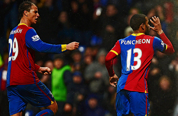 Premier New Years Day : Jason Puncheon of Crystal Palace