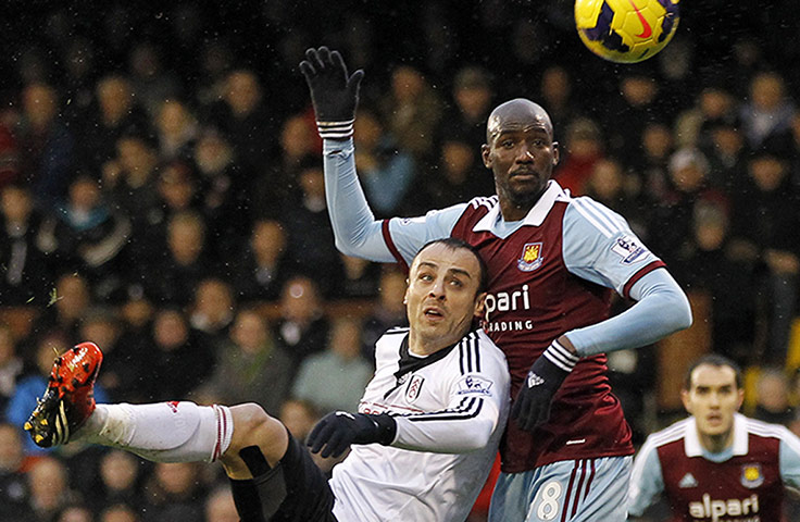 Premier New Years Day : Fulham's Dimitar Berbatov