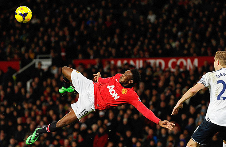Premier New Years Day : Manchester United's Danny Welbeck 