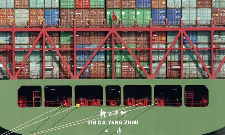 Chinese shipping containers