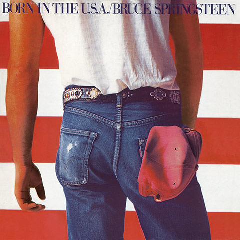 Springsteen: Born in the USA album cover