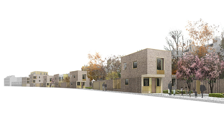 Peabody: Morpeth Road, Hackney by 5th Studio 