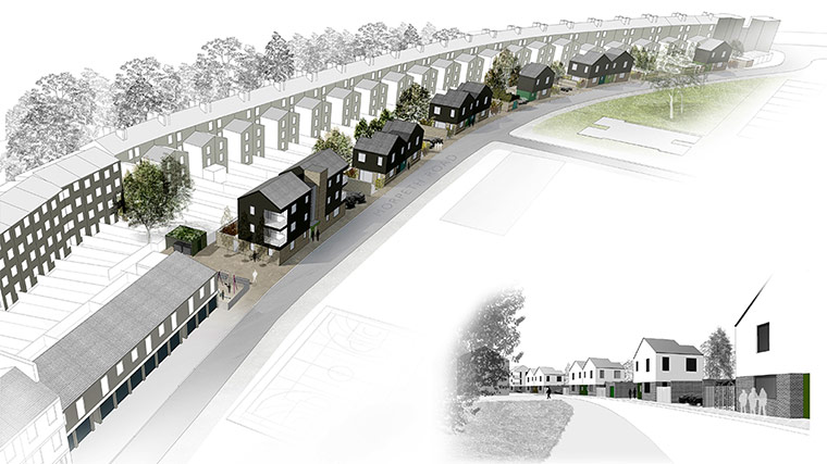 Peabody: Morpeth Road, Hackney by Daykin Marshall studio