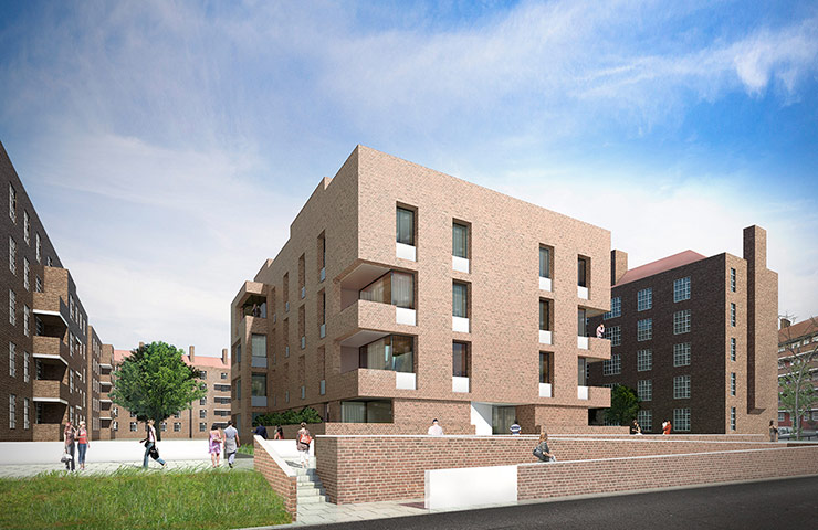 Peabody: Pembury Youth Hall, Hackney by Coffey Architects