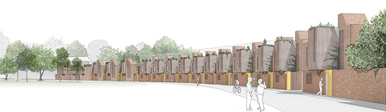 Peabody: Morpeth Road, Hackney by Birds Portchmouth Russum 