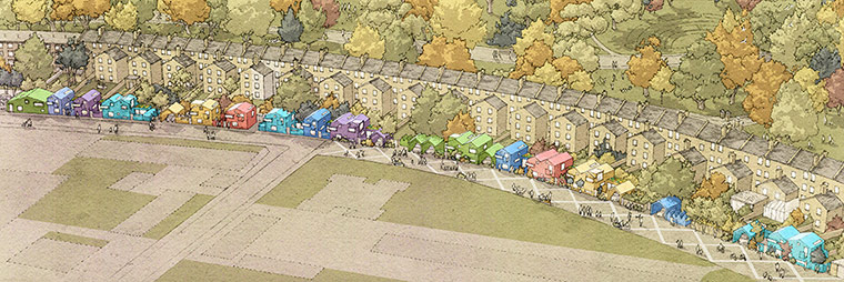 Peabody: Morpeth Road, Hackney by Jan Kattein Architects