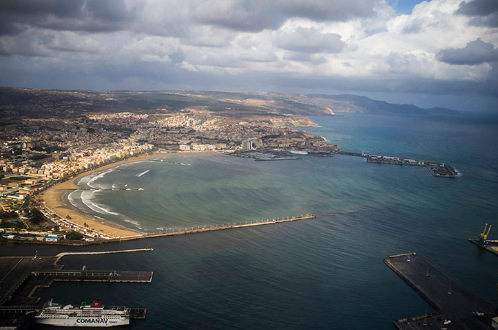 Melilla: Spain's north African enclave Melilla and northern Morocco