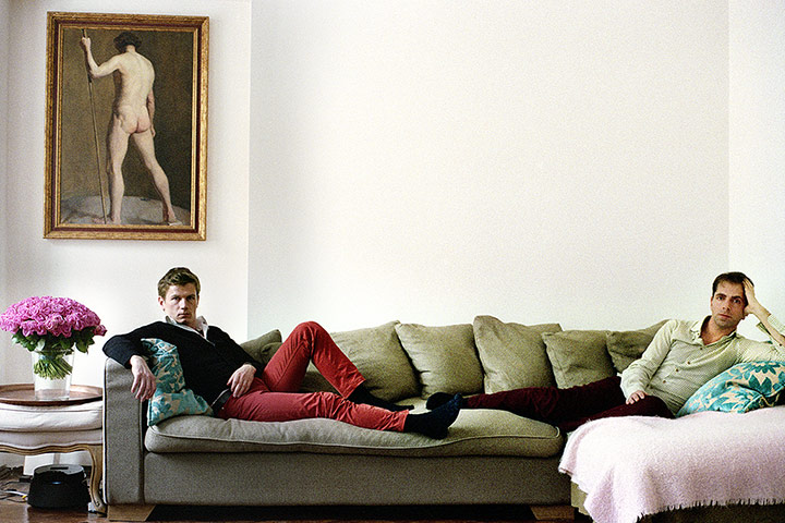 Gay people in Russia: Sergey, 33, and Philippe, 39