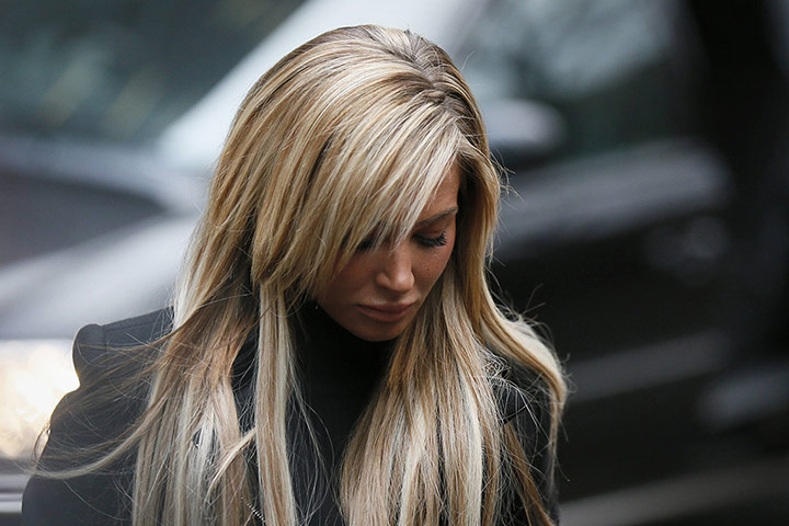 20 Photos: Singer Tulisa Contostavlos arrives at Southwark Crown Court  in London