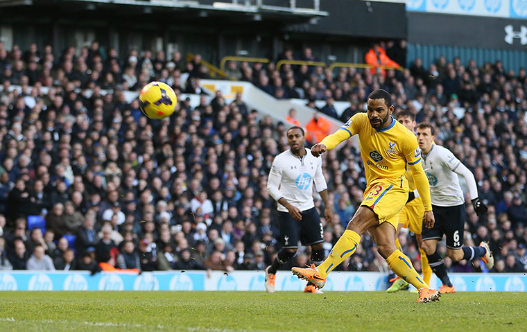 spurs v palace: Jason Puncheon