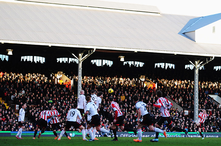 Fulham v Sunderland: Adam Johnson scores