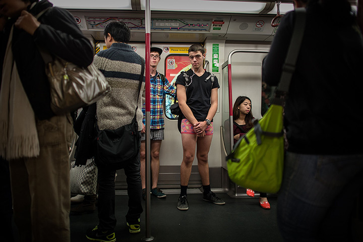 Weekend in pictures: Hong Kong: Participants take part in the 