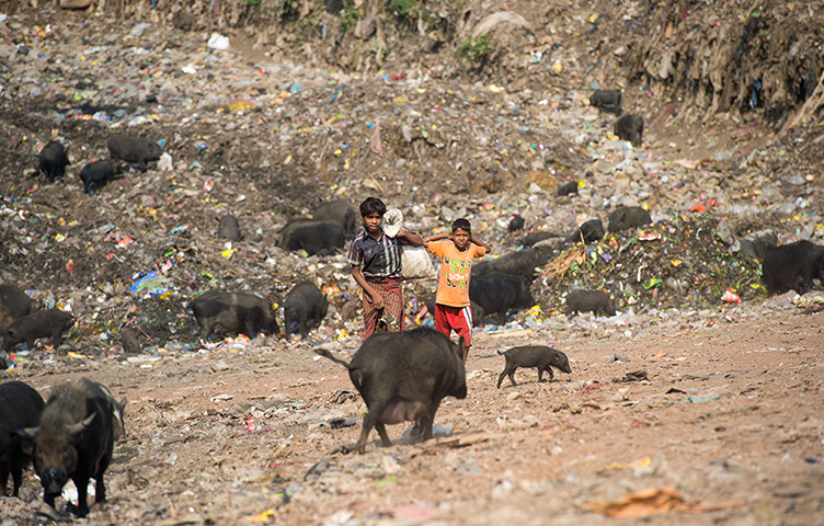 Weekend in pictures: The Slums And Homeless Of Kolkata