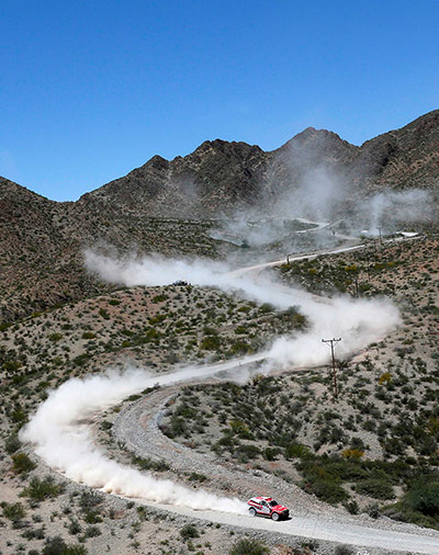 Dakar Rally 2014: Lavieille of France