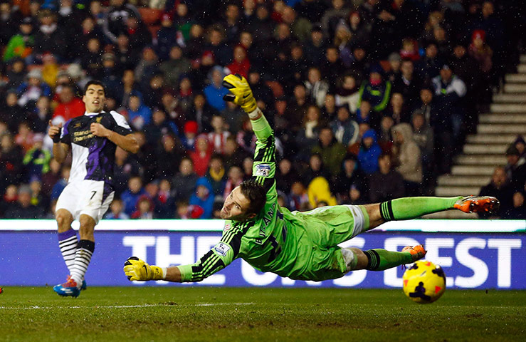 footy: Liverpool's Luis Suarez