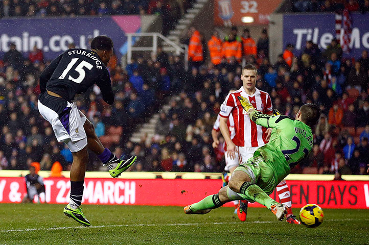 footy: Liverpool's Daniel Sturridge
