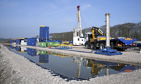 Shale gas drilling rig