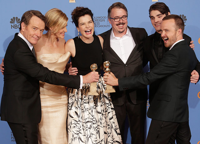 Golden Globes ceremony: 71st Annual Golden Globe Awards - Press Room