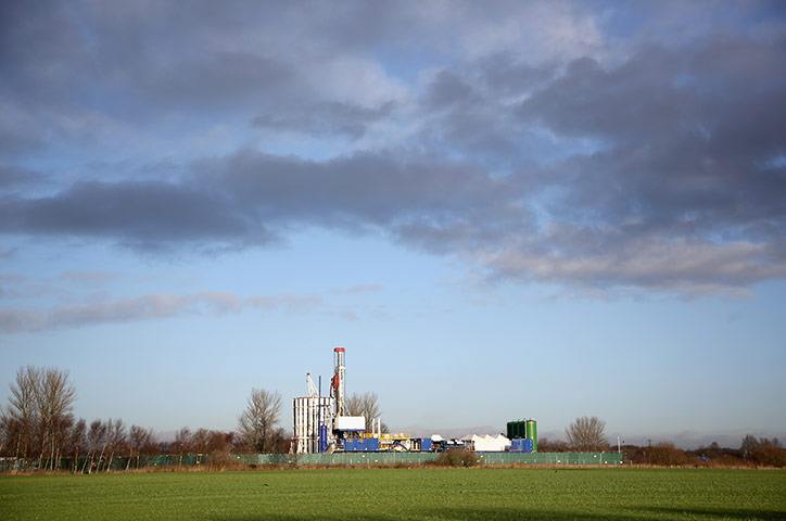 Anti-fracking protest: Anti-fracking Protest Camp At Barton Moss
