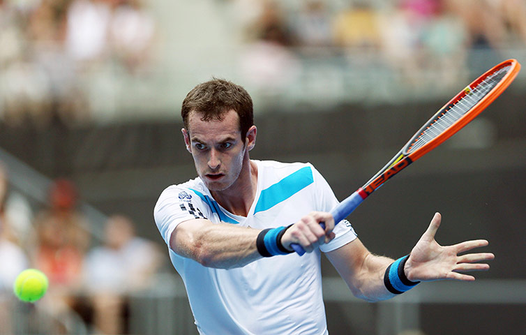 Aussie open day 2: Andy Murray