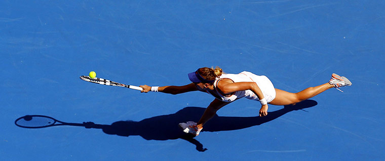 Aussie open day 2: Agnieszka Radwanska