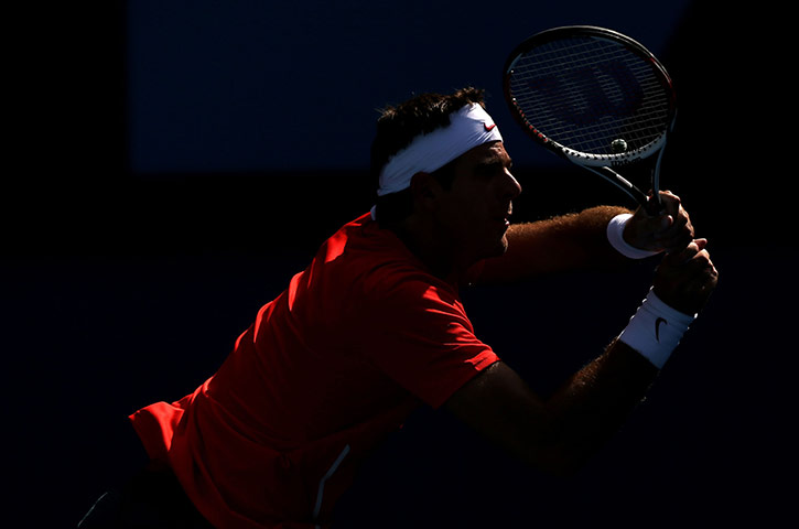 Aussie open day 2: Del Potro